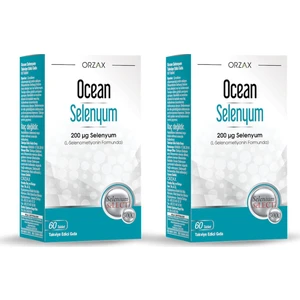 Ocean Selenyum 60 Tablet 200 Mcg x 2 Adet
