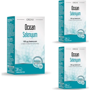 Ocean Selenyum 30 Tablet 100 Mcg x 3 Adet