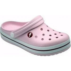 bella Doremor Pudra Pembe Sabo Crocs Modeli Terlik Hastane Terliği Hemşire Doktor Terliği
