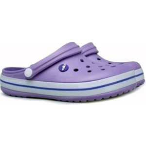 bella Doremor Lila Sabo Crocs Modeli Terlik Hastane Terliği Hemşire Doktor Terliği