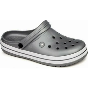 bella Doremor Gümüş Beyaz Sabo Crocs Modeli Terlik Hastane Terliği Hemşire Doktor Terliği