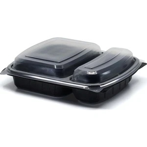 - 2 Bölmeli Yemek Kabı Seti - 50'li