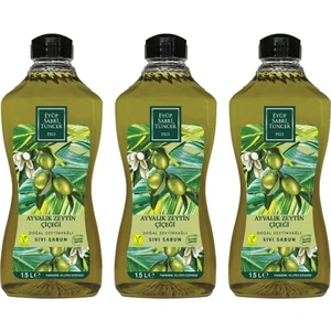 Eyüp Sabri Tuncer Ayvalık Zeytin Çiçeği 1,5lt Sıvı Sabun Doğal Zeytinyağlı x 3 Adet