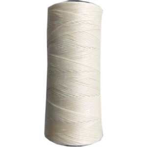 Angel Çanta Akssesuar Mumlu Deri Dikme Ipi Bobin Krem Renk