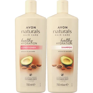 Naturals Badem Avakado Içeren Saç Kremi ve Şampuan Paketi