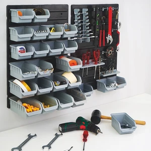 Port-Bag Duvar Alet Askı Pano 43 Parça Organizer Avadanlık Tam Set