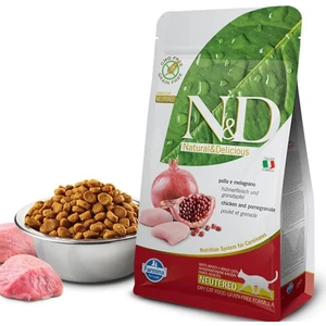 Nd Tahılsız Tavuklu Narlı Kısırlaştırılmış Kedi Maması 1,5 kg