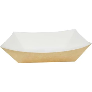 Ambalaj Pazarı Kraft Kayık Tabak 7X10,5X4 cm - 50'li