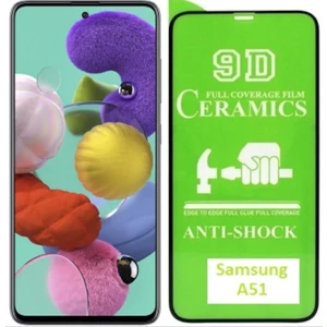 Techatech 9h Seramik Nano Full Kaplama Cam Samsung A51 Siyah