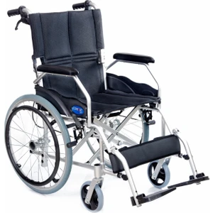 Comfort Plus KY863LAJ-A20 Alüminyum Özellikli Refakatçı Frenli Tekerlekli Sandalye Füme