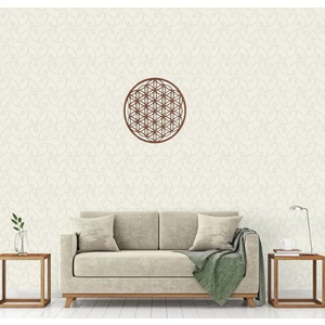 Şirin Lazer Yaşam Çiçeği Kutsal Geometri Ahşap Mdf Duvar Dekoru Tablo