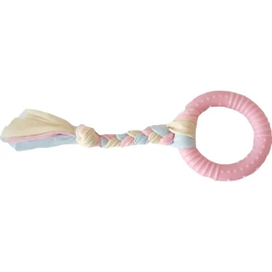 Halat Düğümlü Kauçuk Halka Köpek Oyuncak 23 cm