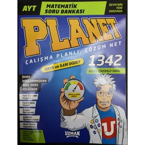 Uzman Yayınları AYT Matematik Soru Bankası - Orta ve İleri Düzey