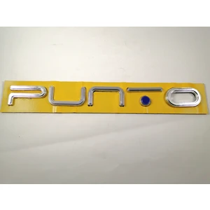 FIAT Punto Bagaj Yazısı Mavi Yeni Model 195mm-20mm