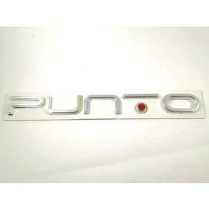 FIAT Punto Bagaj Yazısı Kırmızı Yeni Model 195mm-20mm