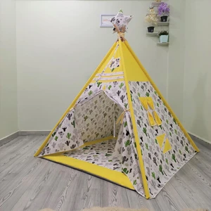 Henna Duck Sabitlenebilir Çocuk Oyun Çadırı Kaktüsler