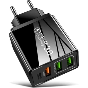 Hızlı Şarj PD20W + Qc3.0 USB + 2.4A Çift USB Çoklu Şarj