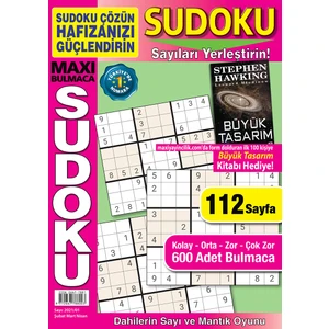 Bulmaca Sudoku 2021/01