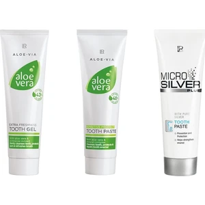 Lr Aloe Vera Diş Maunu 2  + Lr Microsilver Macun