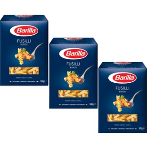 Burgu Makarna (Fusilli) 500 Gr. x 3 Lü