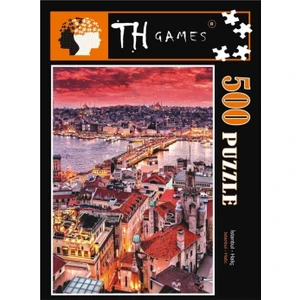 TH Games 500 Parça Kutulu İstanbul Haliç Puzzle 48 x 68 cm