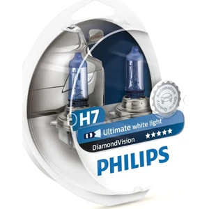 H7 Diamond Vision Tam Beyaz Işık  Ampul Seti 12972 EAN-8711500696533