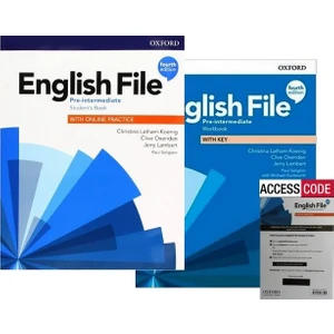 English File Pre-Intermediate 4th. (Student's Book-Workbook-Access Code)
