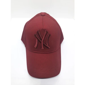 Eleven Market Ny New York Yankees Nakışlı  Bordoya Bordo Siyah Kep Şapka