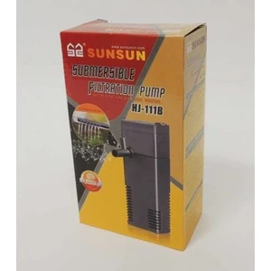 Sunsun HJ-111B Iç Filtre 2 Watt 200 Lt/h Mini Şelale Aparatlı Akvaryum Iç Filtre