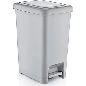 Zambak Plastik Zam 421 Slim Pedallı Çöp Kovası 15 Lt