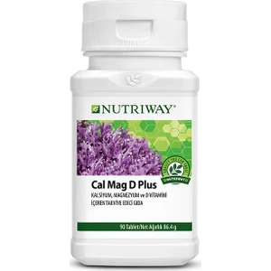Nutrıway Calcium Magnesium D Plus 90 Tablet