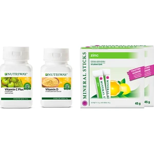 Mineral Stick Kış Destek Seti - Mineral Stick x 2 + C Vitamini + D Vitamini