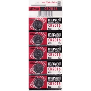 CR2016 3V Lityum Düğme Pil 5'li Paket