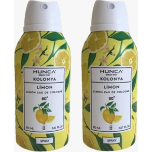 80 Derece Aerosol Sprey Limon Kolonyası 150 ml x 2