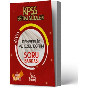 Yeni Trend Yayınları 2020 Rehberlik ve Özel Eğitim Soru Bankası