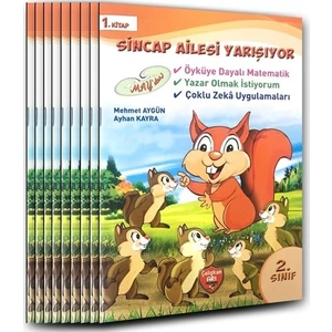 2. Sınıf May'dan Öyküye Dayalı Matematik Serisi 10 Kitap