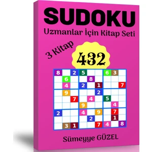 Enine Boyuna Eğitim Uzmanlar Için Çok Zor Sudoku Kitap Seti (3 Kitap)
