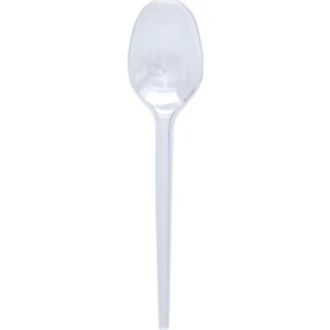 Plastik Kaşık Şeffaf (Ekonomik) - 100'lü