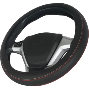 Spor Model Çift Renk Dikişli Geçme Direksiyon Kılıfı