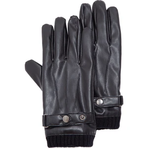 Suni Deri Siyah Eldiven 092218-900