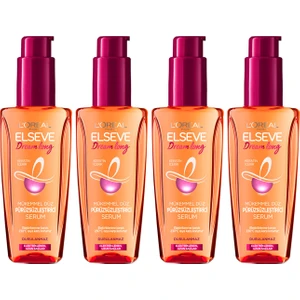 L'Oréal Paris Loreal Paris Elseve Dream Long Mükemmel Düz Pürüzsüzleştirici Serum 100 ml x 4 Adet