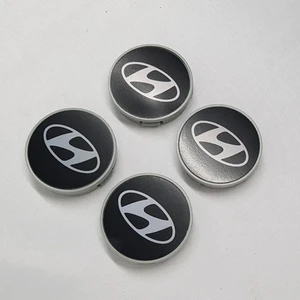 Duru Doruk Jant Göbeği Hyundai 58/55 55MM Yuva 4'lü Set Siyah Ppp