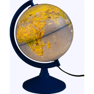 Gürbüz Yayınları Işıklı Hayvanlı Küre 20 cm Çocuklar İçin Eğlenceli Öğretici Araç