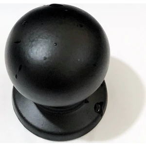 Porselen Kulp Mat Siyah Özel Seri Tek Vidalı 30 mm (3 cm )