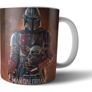 The Mandalorian & Baby Yoda Grogu Star Wars Kupa Bardak Model 1