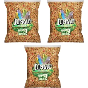 Poşet Muhabbet Kuşu Yemi 1 kg (3 Adet)