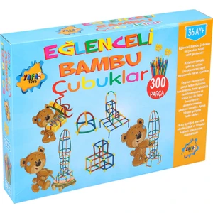 Yafa Toys Eğlenceli Bambu Çubuklar 300 Parça