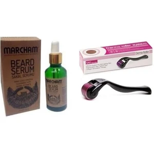 Sakal Serumu 50ML +Drs 540 Iğneli Skin Derma Roller 05MM