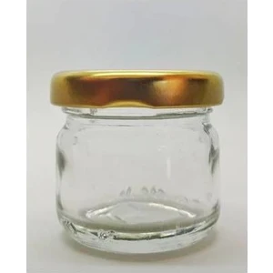 29 cc Cam Kavanoz Kapaklı-50 Adet