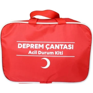 Acil Durum Deprem-Zelzele-Afet Ilk Yardım Çantası Seti